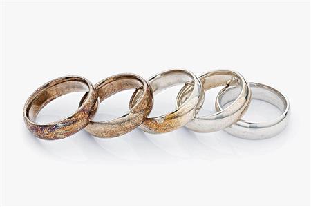 تغییر رنگ طلا